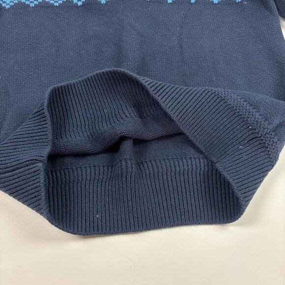 Gap Kids Fair Isle Sweater Boys XXL Heavyweight Button Front Pullover - Picture 8 of 8